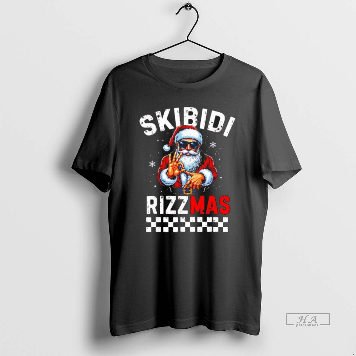 Official Rizz Christmas Santa 6 7 Xmas Skibidi Rizzmas T-Shirts, Hoodie, Sweatshirt | InkRitualCo.com