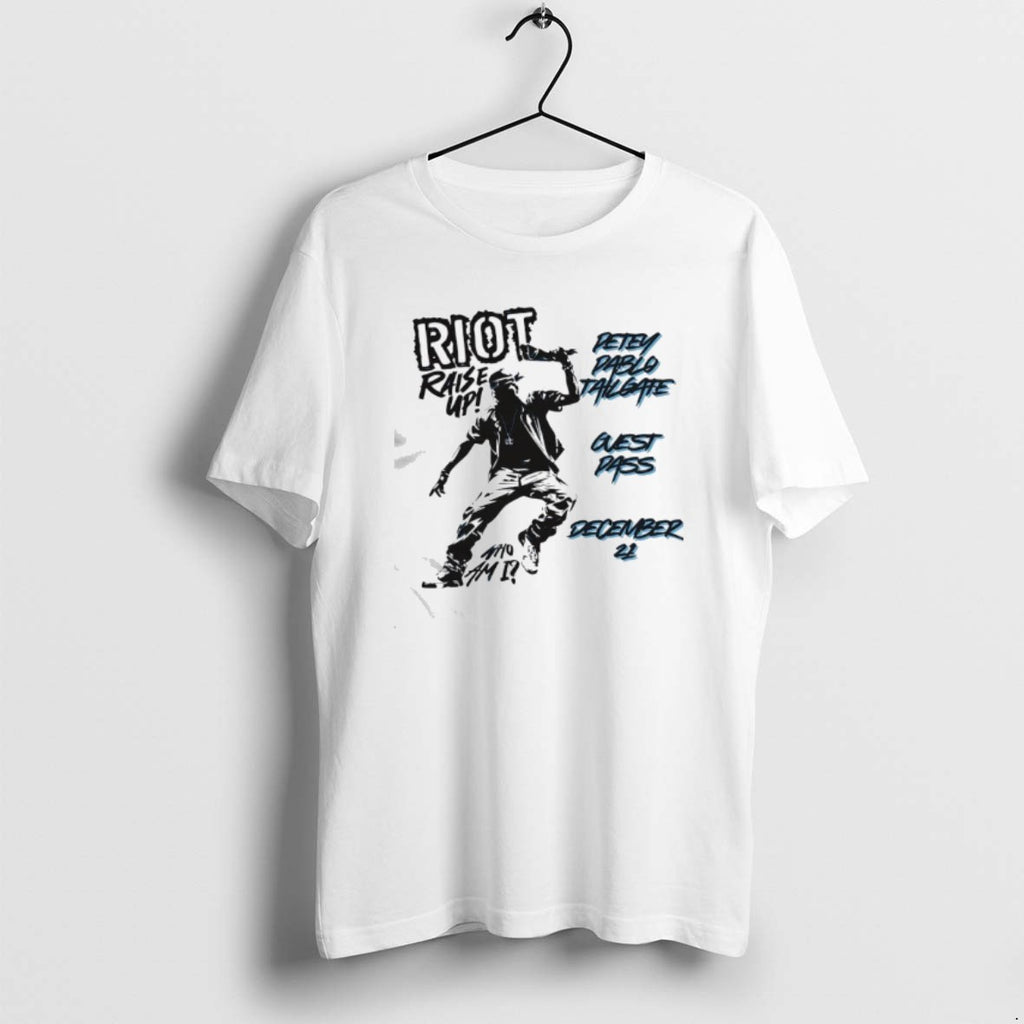 Official Roaring Riot Petey Pablo Tailgate December 21 Who Am I T-Shirts, Hoodie, Sweatshirt | InkRitualCo.com