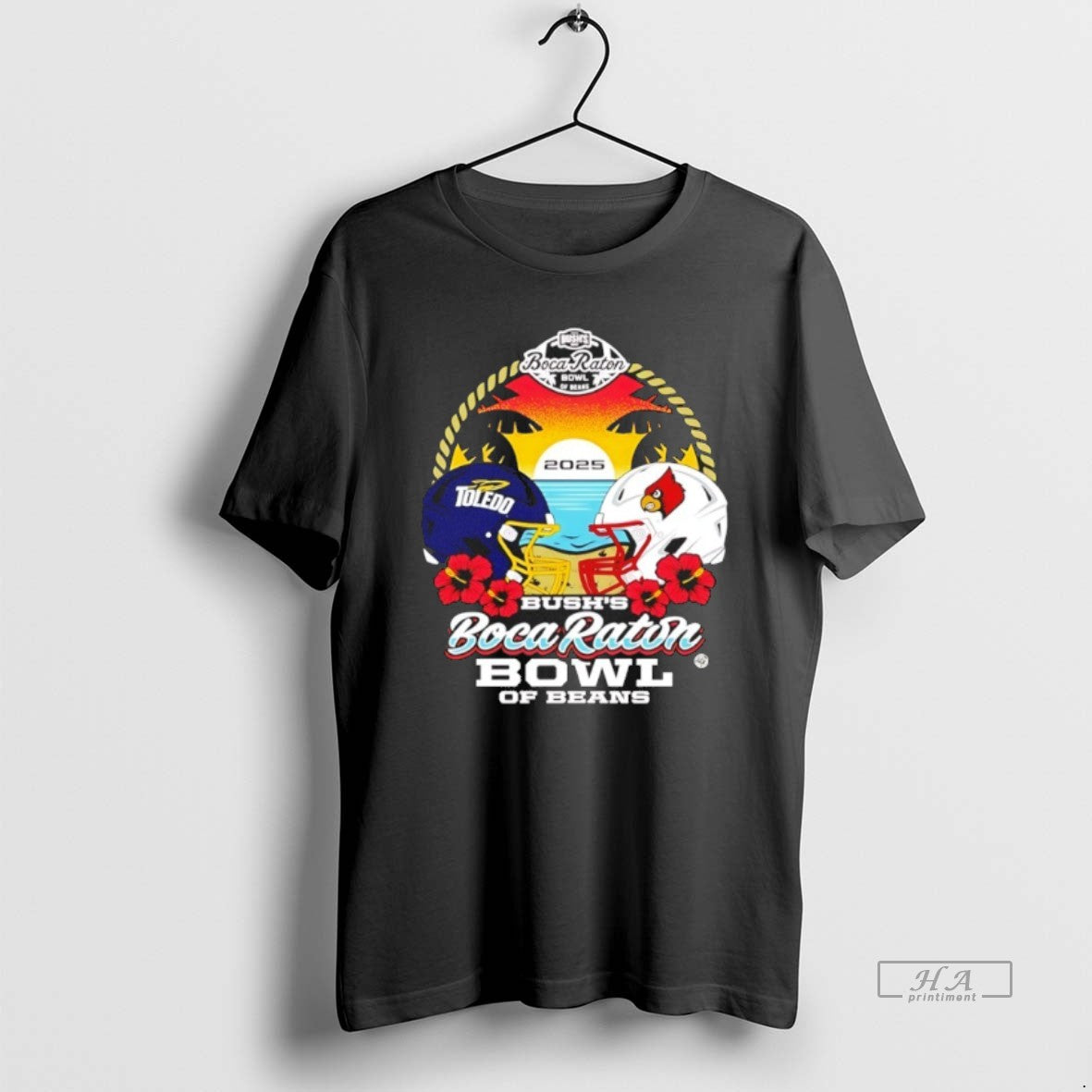 Official Rocket Vs Cardinals 2025 Boca Raton Bowl Helmet T-Shirts, Hoodie, Sweatshirt | InkRitualCo.com