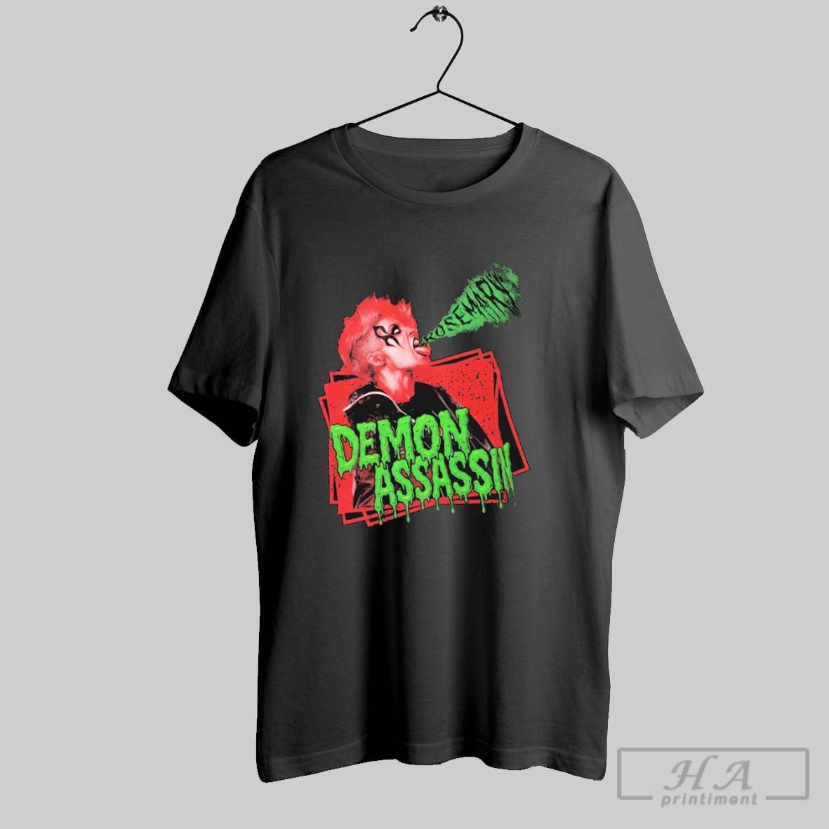 Official Rosemary Demon Assassin Green Mist T-Shirts, Hoodie, Sweatshirt | InkRitualCo.com