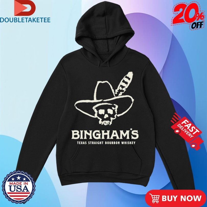 Ryan Bingham Texas Straight Bourbon Whiskey Skull Logo Shirts