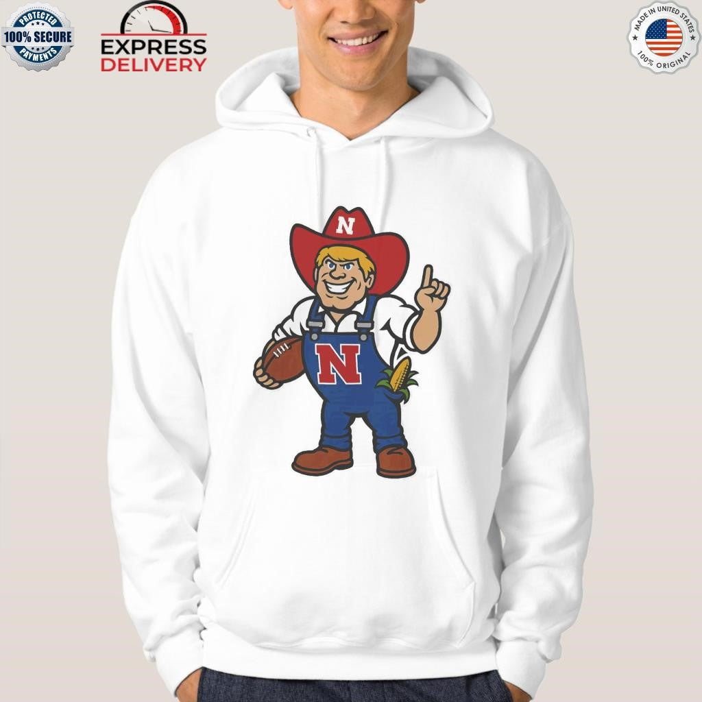 Ryan Fitzpatrick Nebraska Huskers Herbie Mark Mascot Shirt
