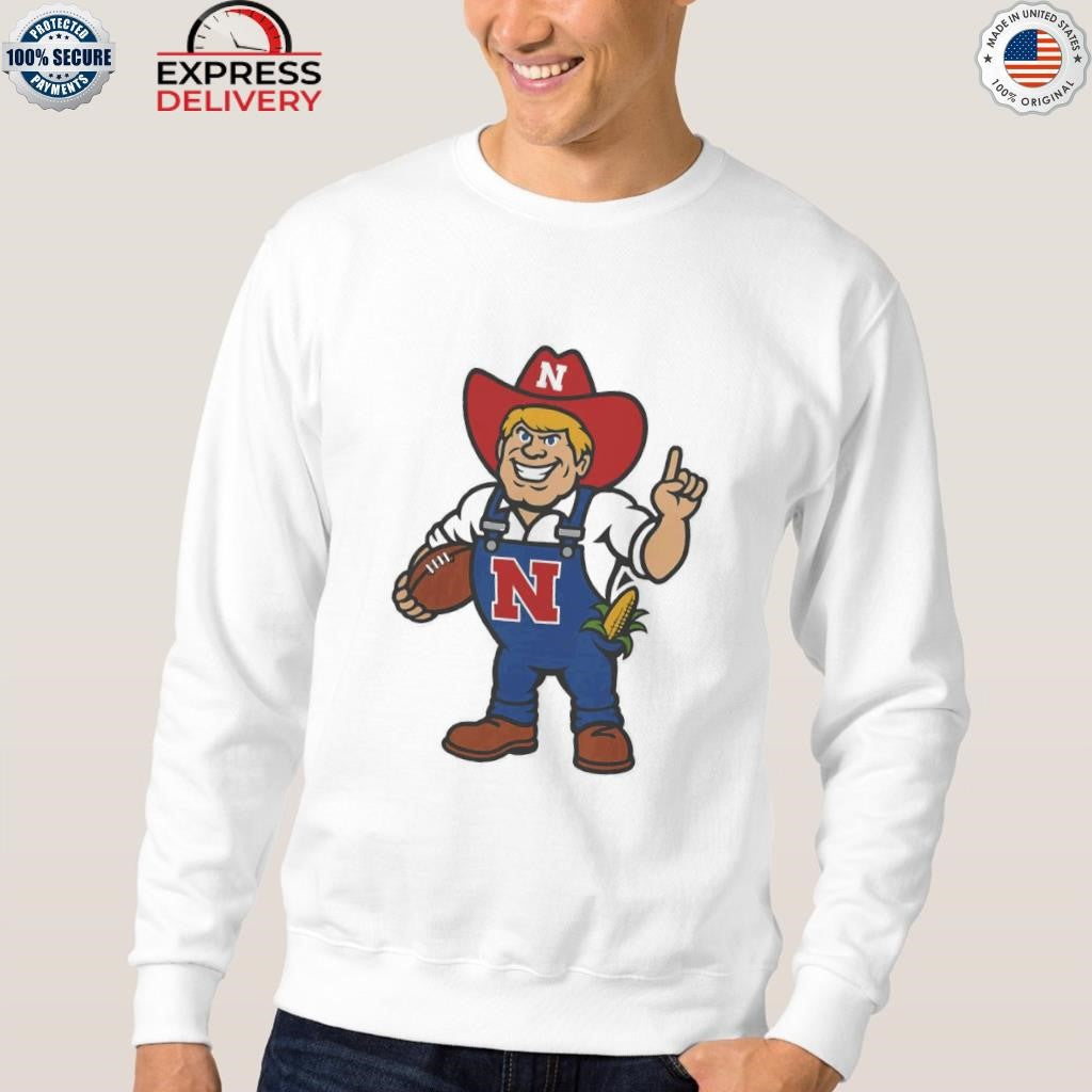 Ryan Fitzpatrick Nebraska Huskers Herbie Mark Mascot Shirt