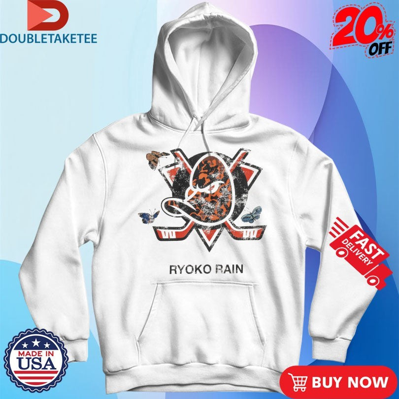Ryoko Rain Anaheim Ducks Butterflies Shirts