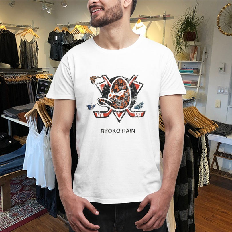 Ryoko Rain Anaheim Ducks Butterflies Shirts