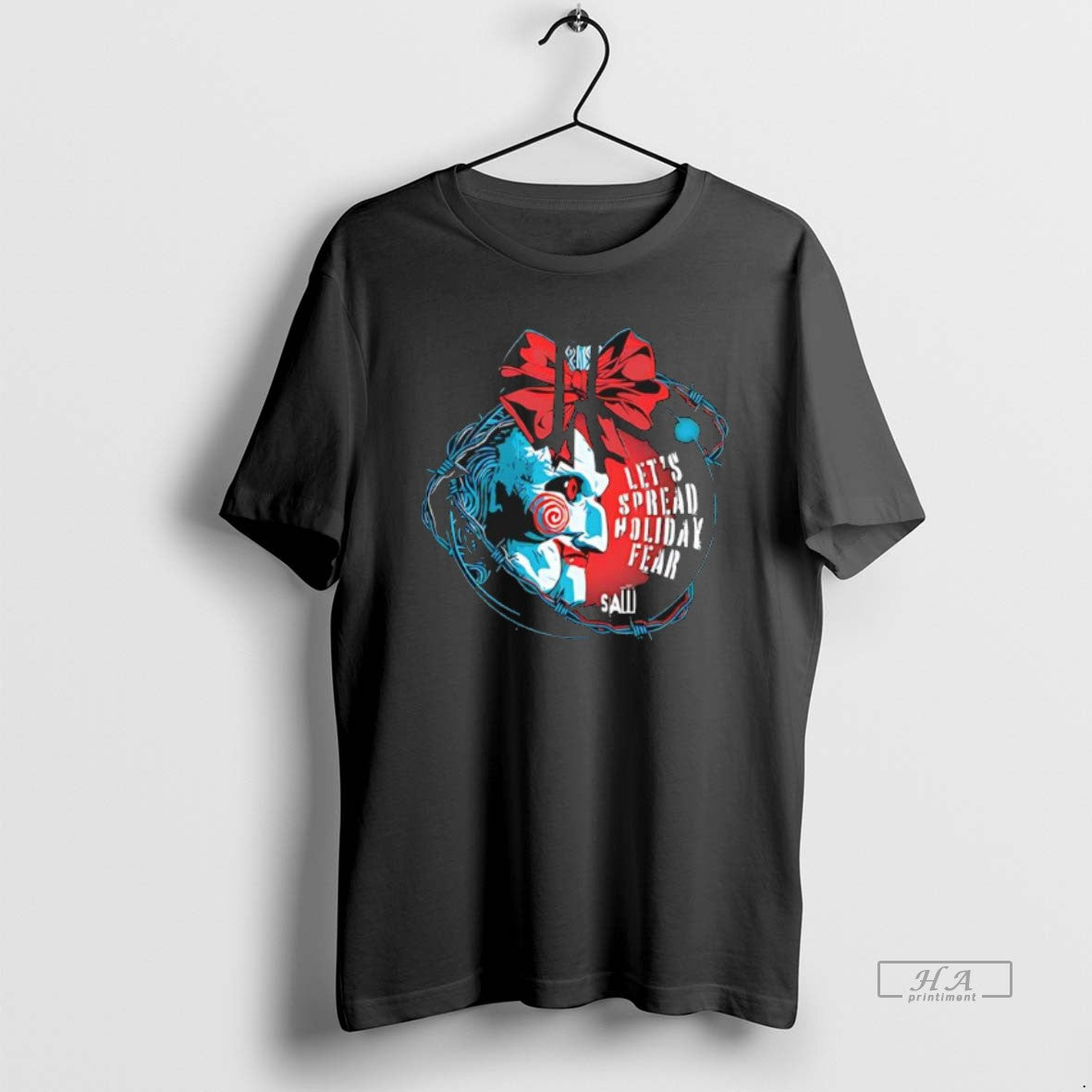 Official Saw Lets Spread Holiday Fear T-Shirts, Hoodie, Sweatshirt | InkRitualCo.com