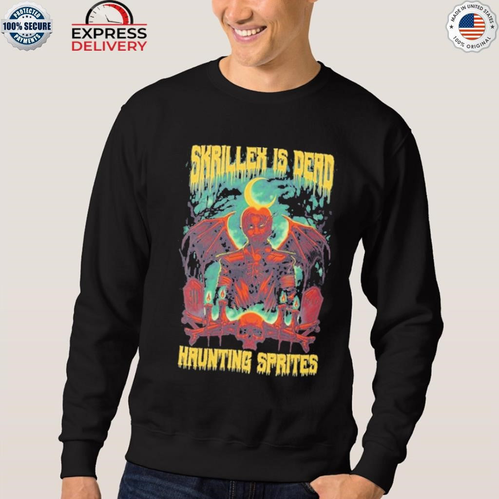 SKRILLER IS DEAD HAUNTING SPRITES Halloween Shirt