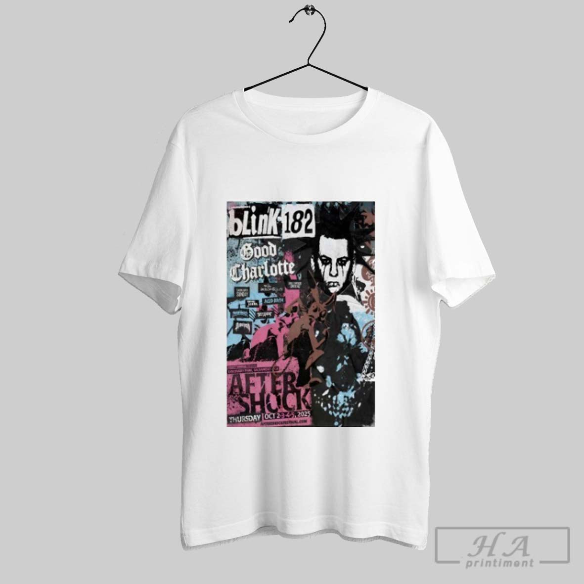 Official Sacramento Ca Fall Tour 2025 Blink 182 Poster T-Shirts, Hoodie, Sweatshirt | InkRitualCo.com