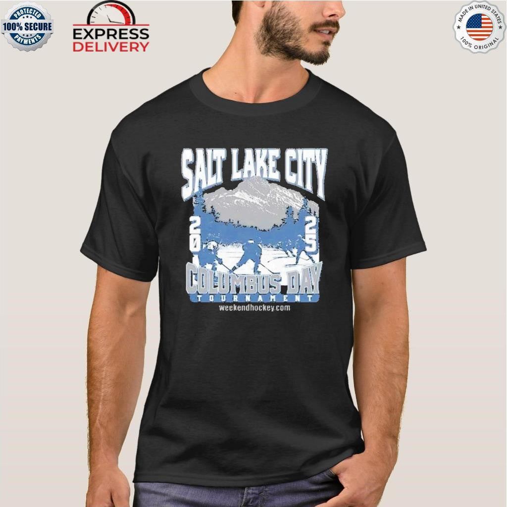 Salt Lake City Columbus Day Invitational 2025 Shirt