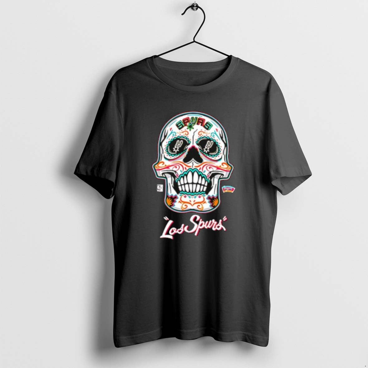 Official San Antonio Spurs Sugar Skull Graphic Retro T-Shirts, Hoodie, Sweatshirt | InkRitualCo.com