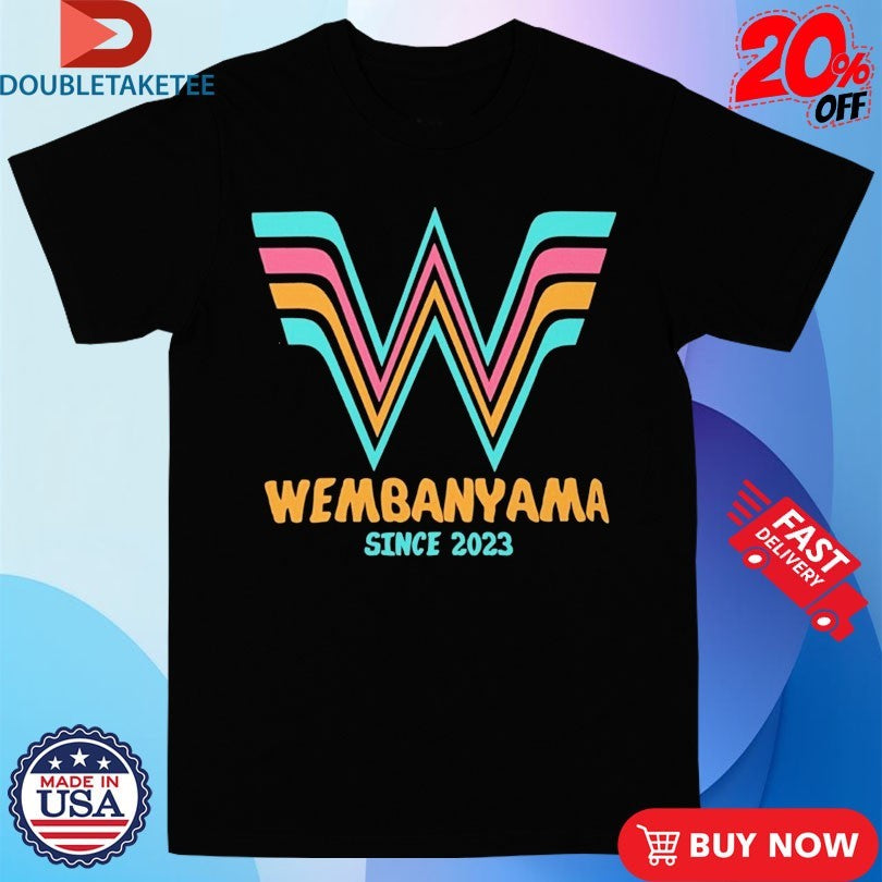 San Antonio Spurs Wembanyama Since 2023 Shirts