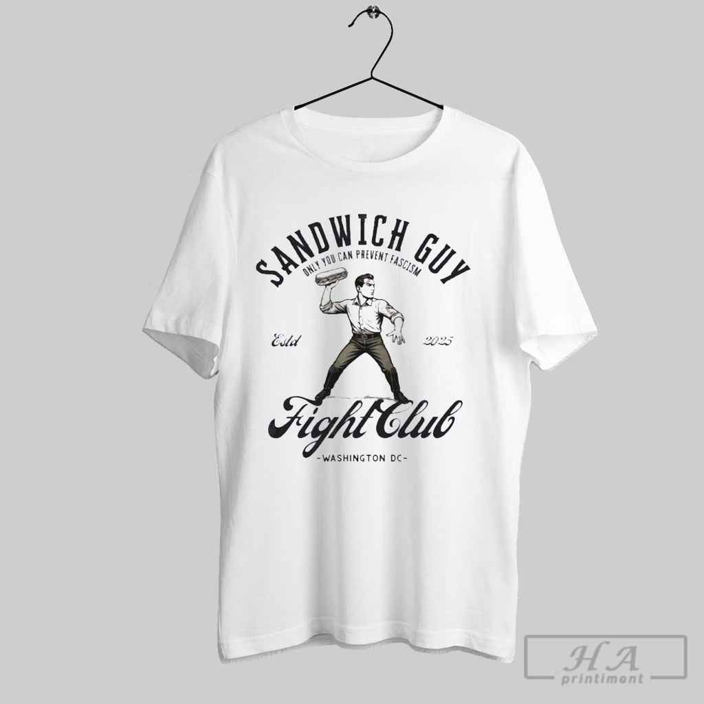 Official Sandwich Guy Fight Club Est 2025 T-Shirts, Hoodie, Sweatshirt | InkRitualCo.com