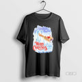 Official Santa Claus Riding Reindeer Merry Christmas From New Uork City T-Shirts, Hoodie, Sweatshirt | InkRitualCo.com