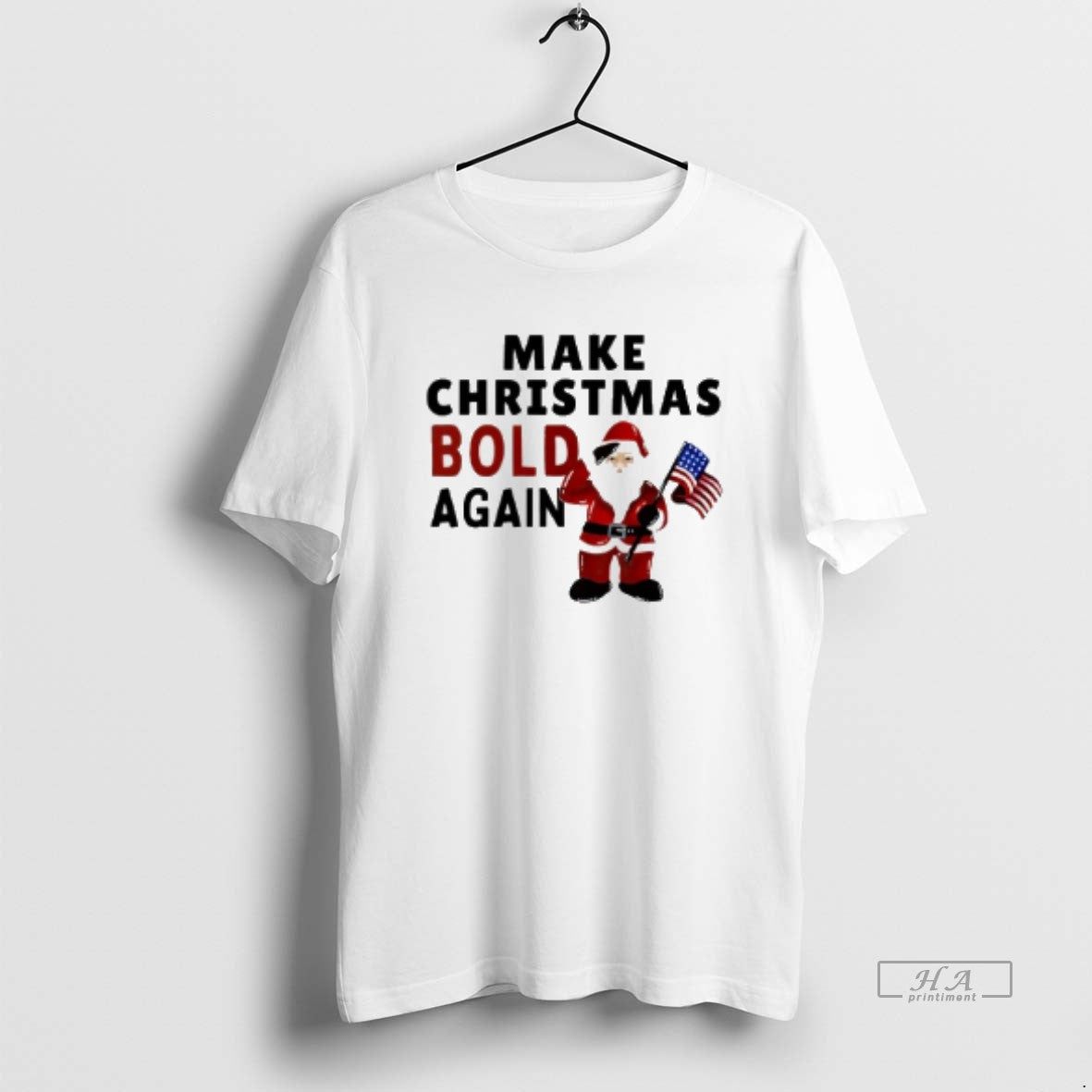 Official Santa Claus With American Flag Make Christmas Bold Again T-Shirts, Hoodie, Sweatshirt | InkRitualCo.com