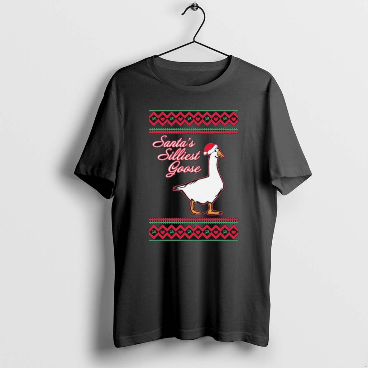 Official Santas Silliest Goose Tacky Ugly Christmas T-Shirts, Hoodie, Sweatshirt | InkRitualCo.com