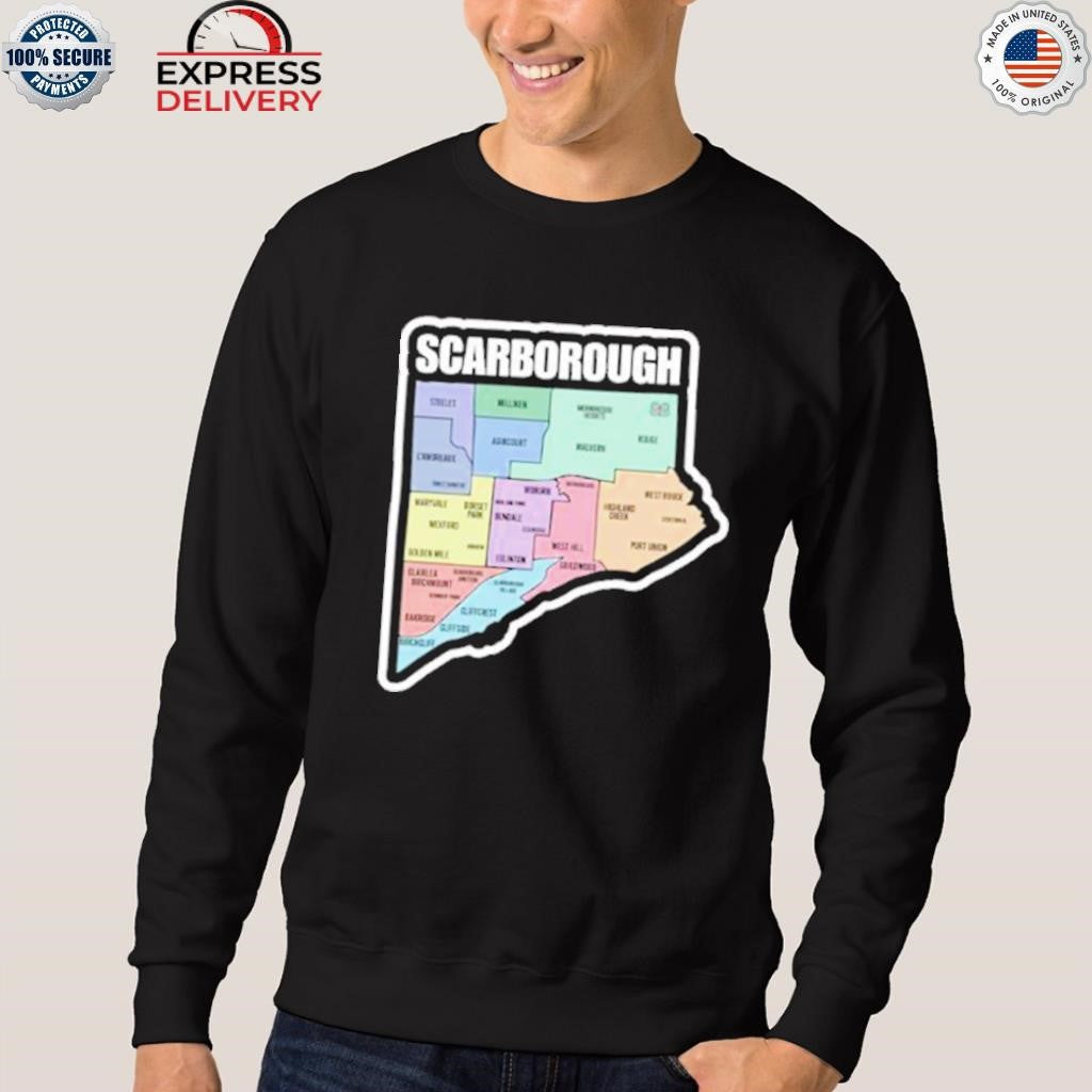 Scarborough Map Mosaic Shirt