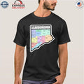 Scarborough Map Mosaic Shirt