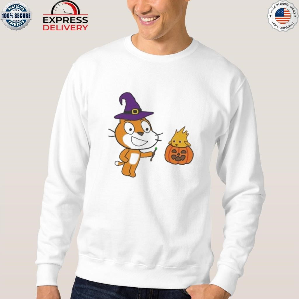 Scratch Cat Halloween Shirt