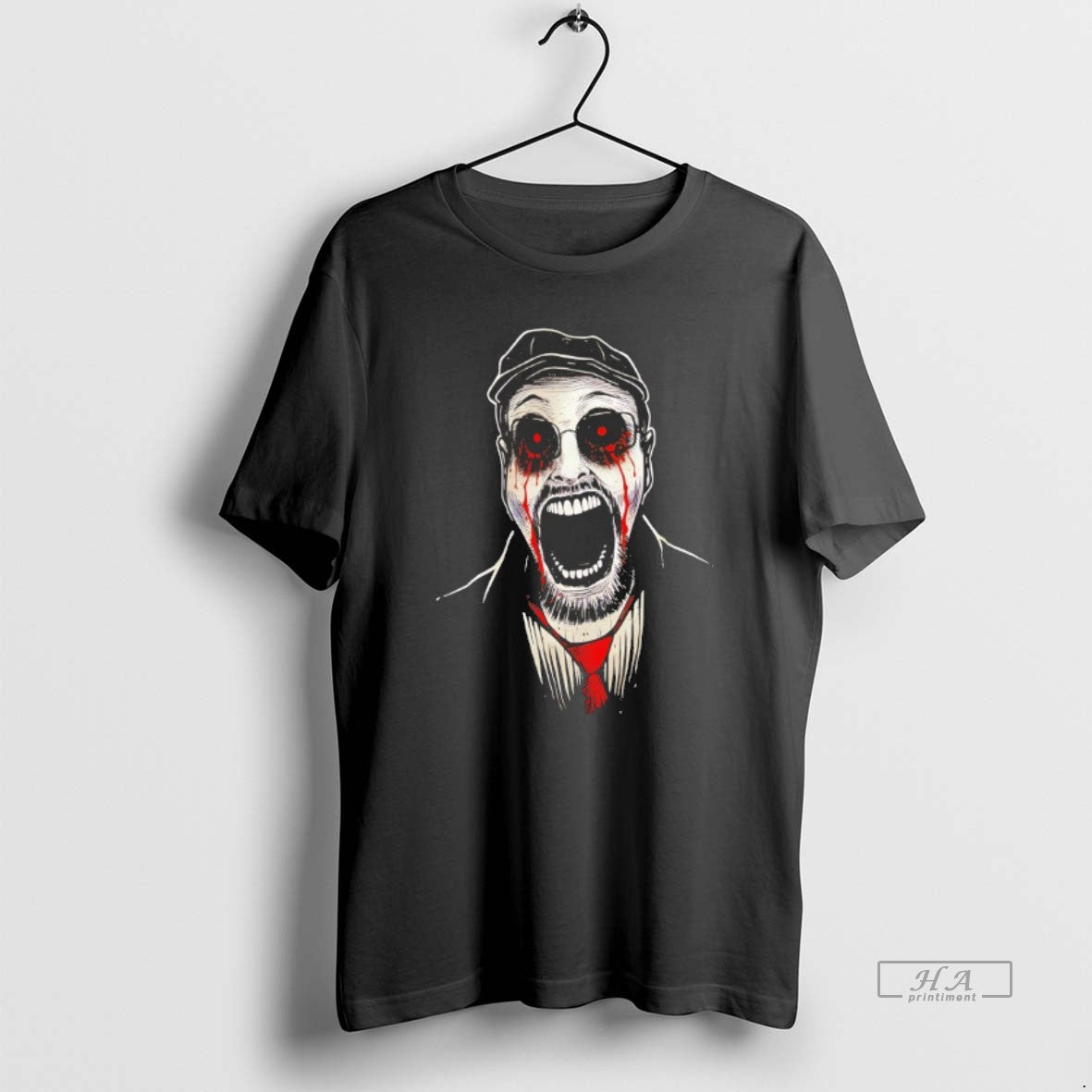 Official Screaming Man Horror Bloody Eyes Graphic T-Shirts, Hoodie, Sweatshirt | InkRitualCo.com