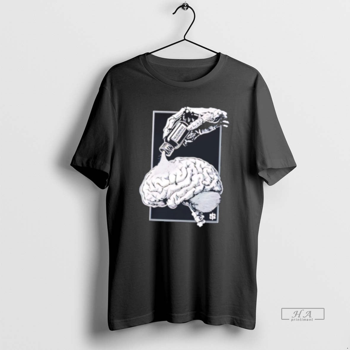 Official Seasonal Depression Skeletal Hand Brain Tee Hoodie, Sweatshirt | InkRitualCo.com