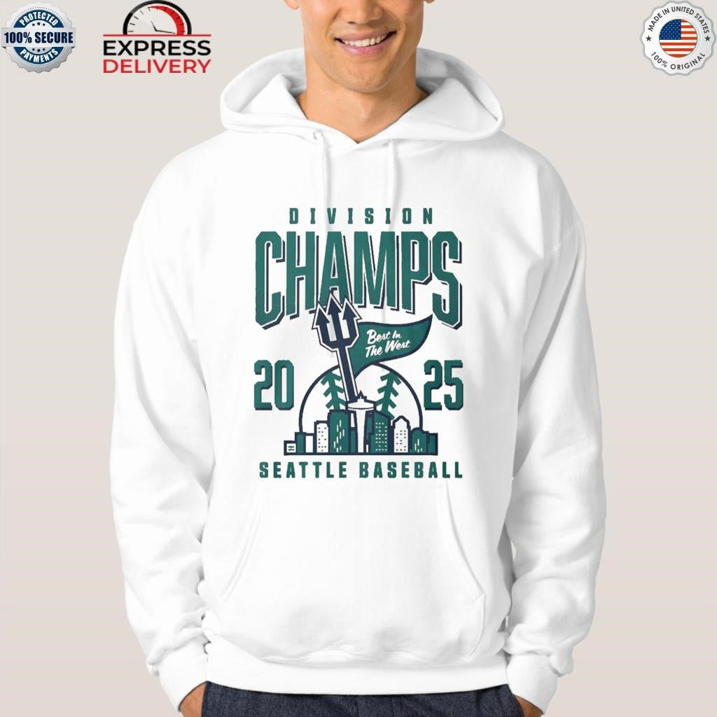 Seattle Baseball Best In The West Division Champions 2025 Shirt