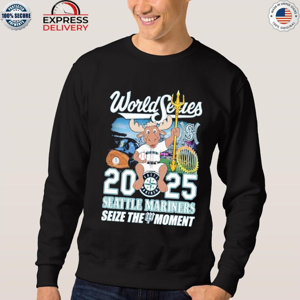 Seattle Mariners World Series 2025 Seize The Moment Shirt