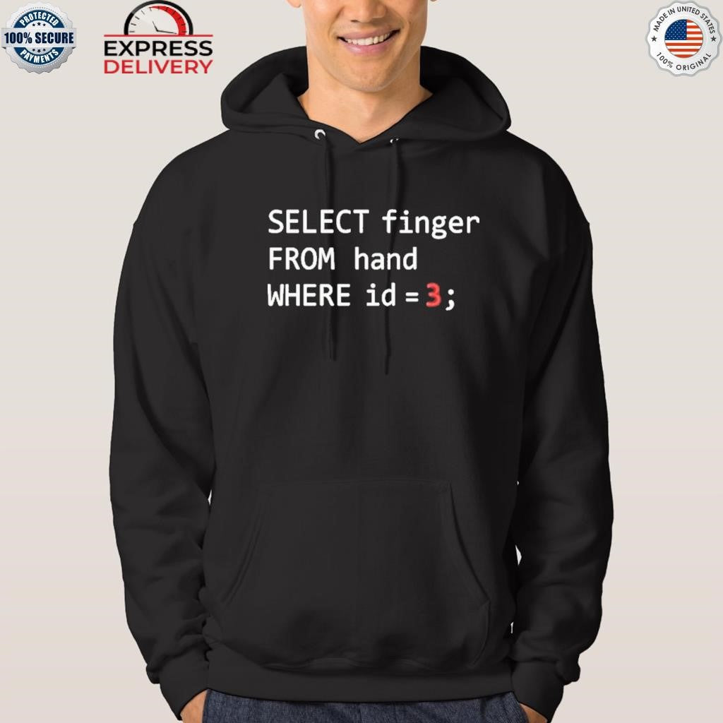 Select Finger From Hand Where Id3 Shirt