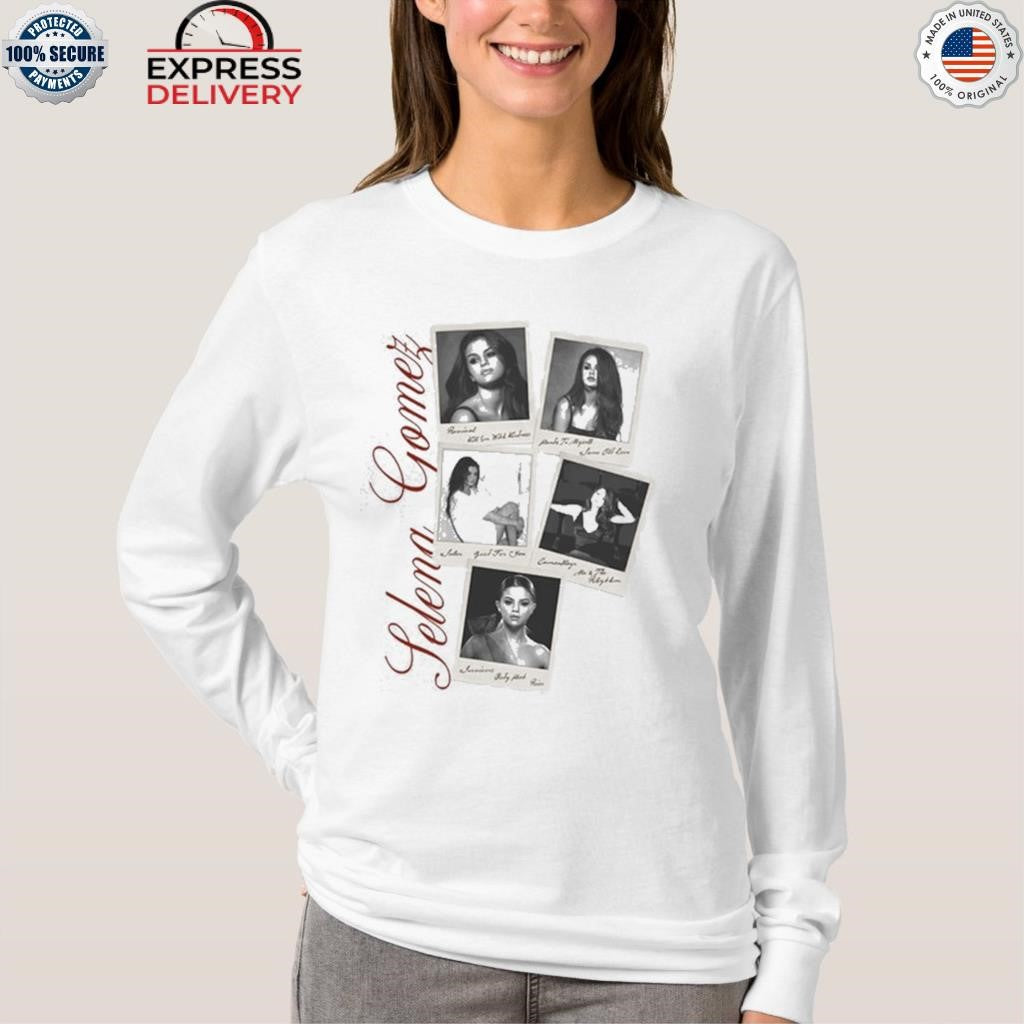 Selena Gomez 10-Year Anniversary Collection Revival Polaroid Shirt