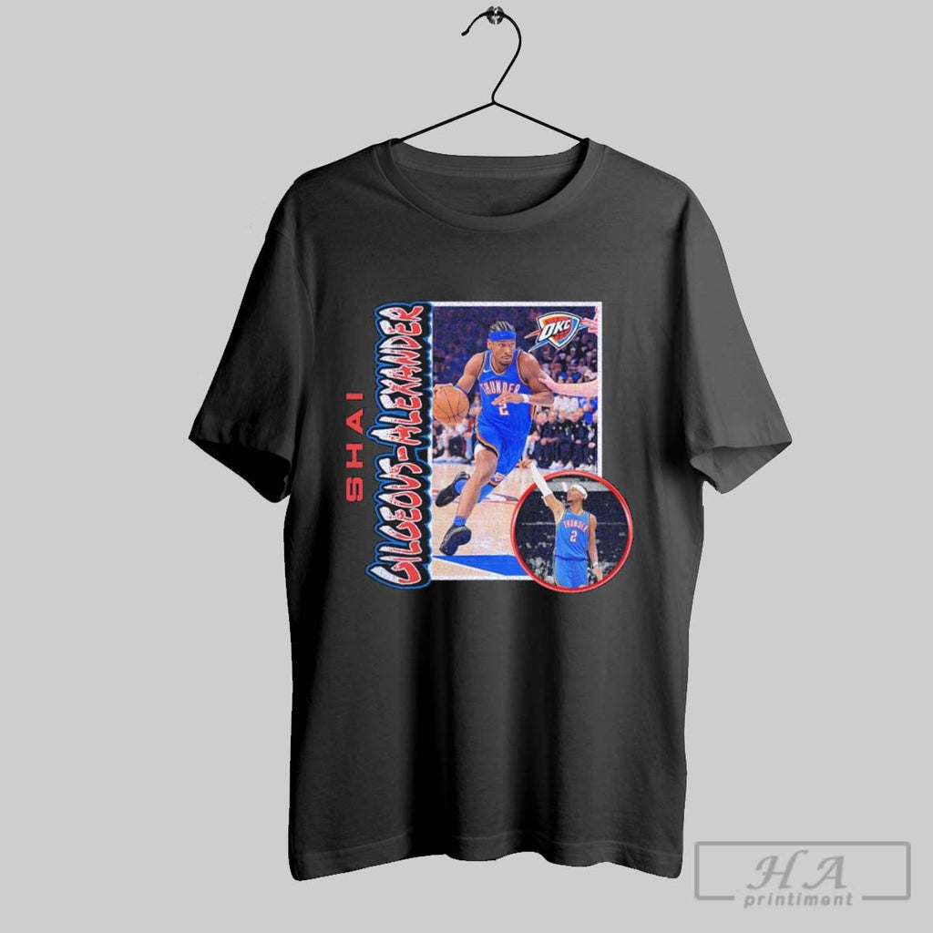 Official Shai Gilgeous Alexander Oklahoma City Thunder 90s Player Graphic T-Shirts, Hoodie, Sweatshirt | InkRitualCo.com