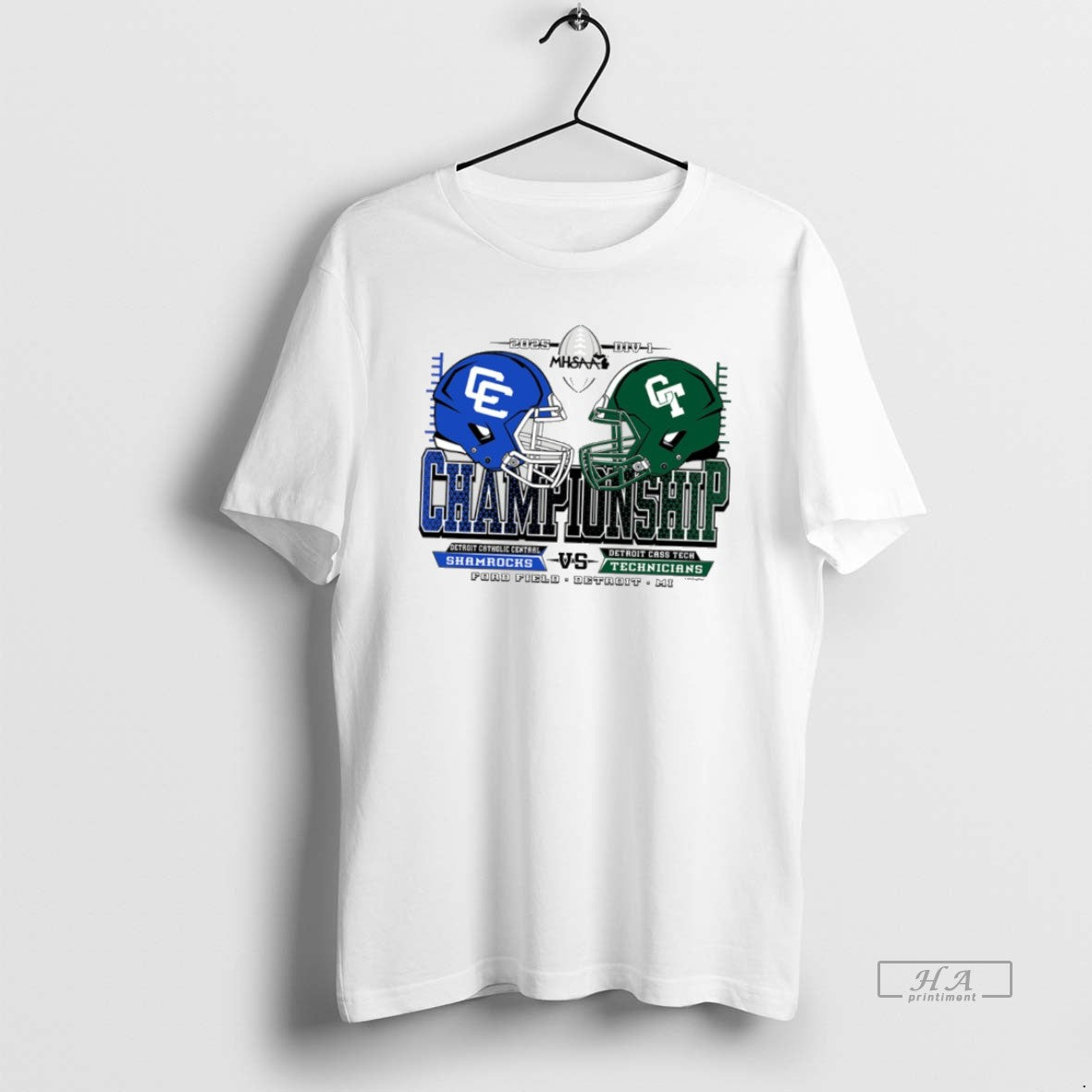 Official Shamrocks Vs Technicians 2025 Mhsaa Football D1 Championship T-Shirts, Hoodie, Sweatshirt | InkRitualCo.com