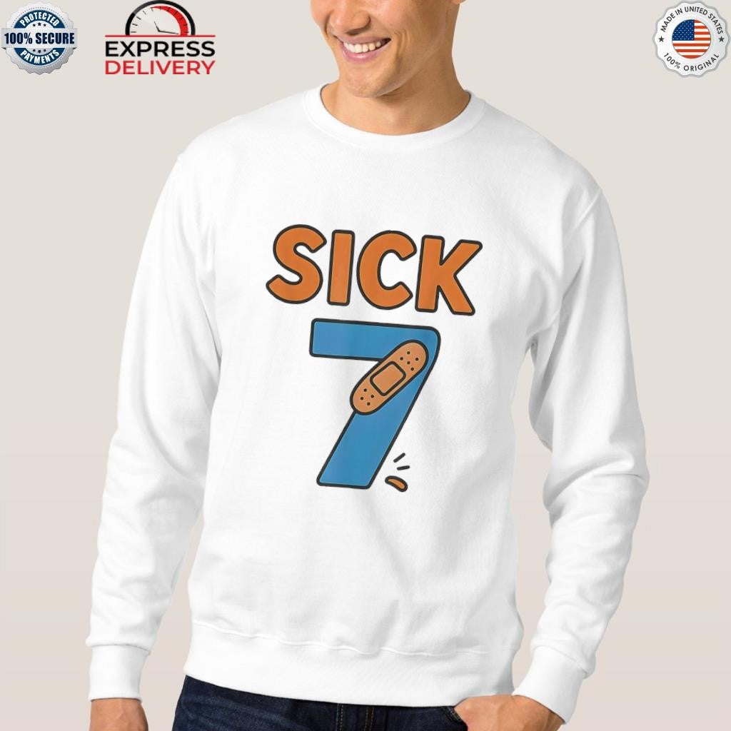 Sick Seven Meme Six Seven Fun Wordplay Shirt