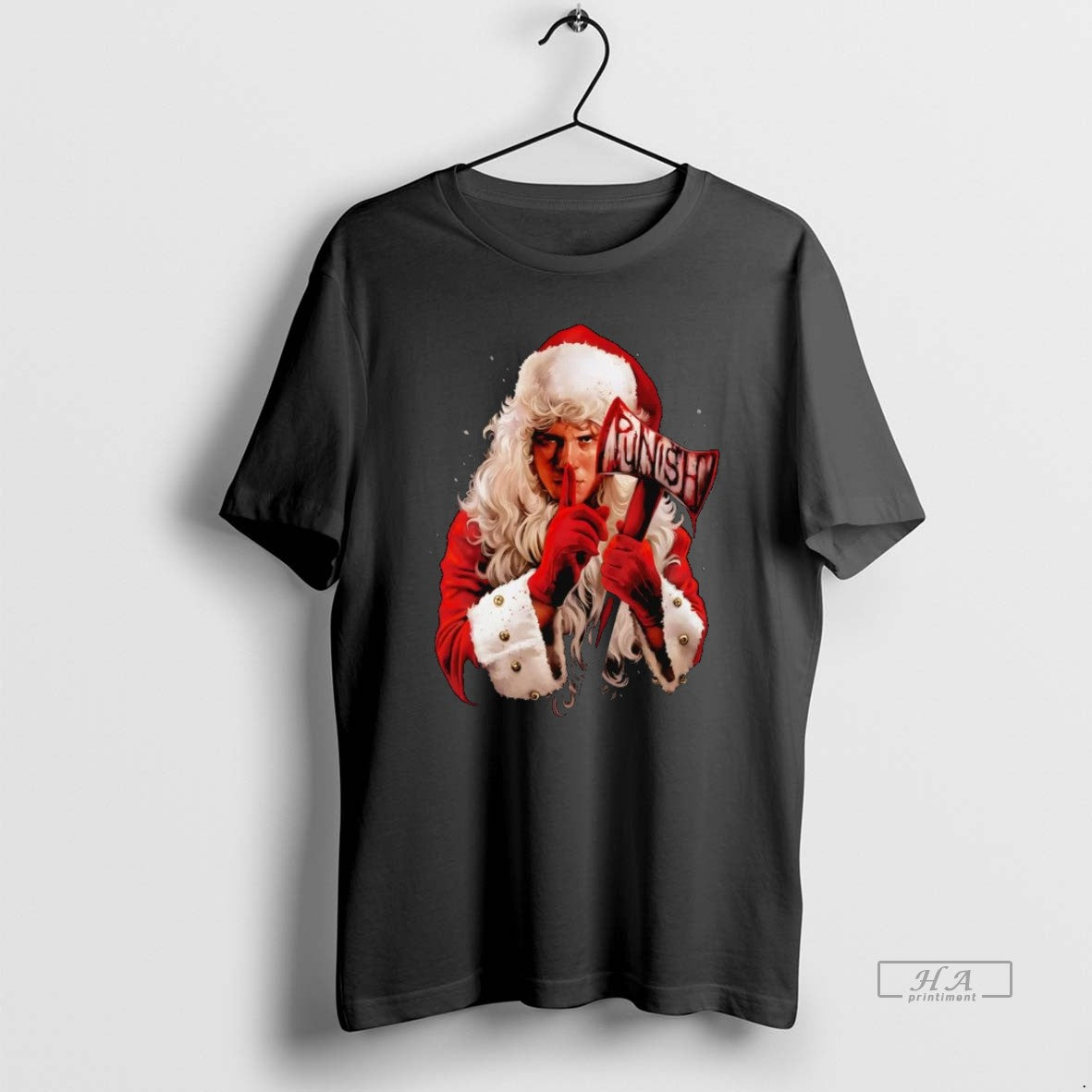 Official Silent Night Deadly Night Santas Watching Punish Axe Christmas T-Shirts, Hoodie, Sweatshirt | InkRitualCo.com