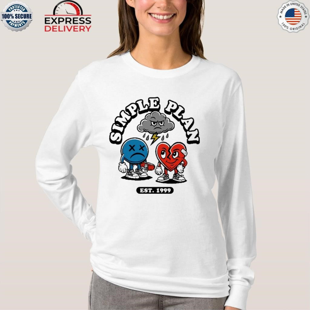 Simple Plan 3 Icon Character Event Shirt