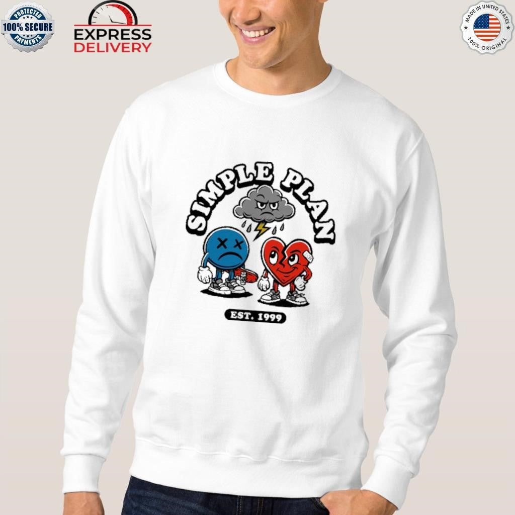 Simple Plan 3 Icon Character Event Shirt