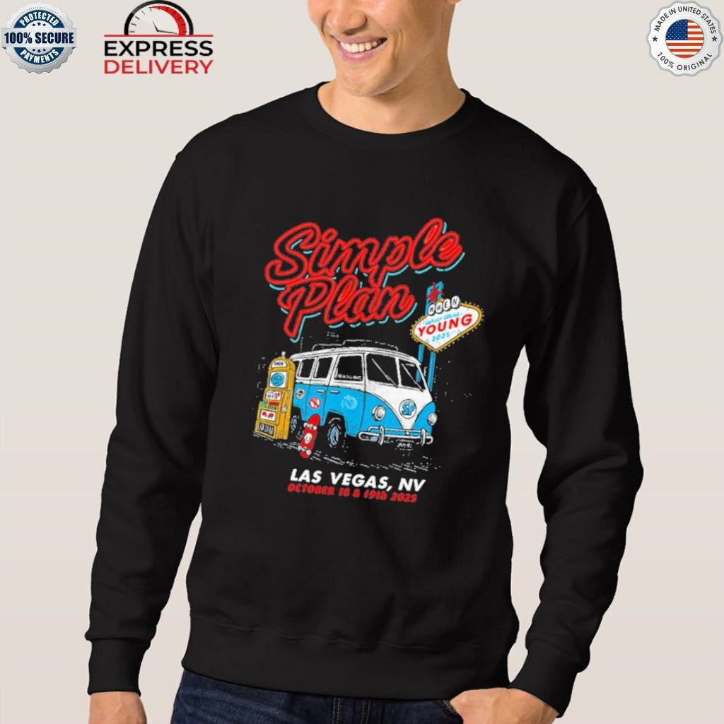 Simple Plan Las Vegas, NV Fall Tour 2025 Shirt