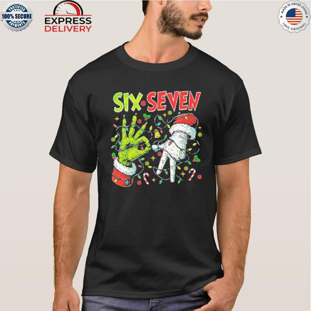 Six Seven 67 Meme Christmas Shirt