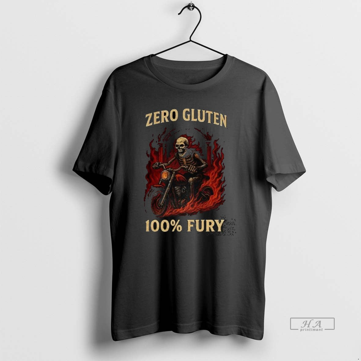 Official Skeleton Zero Gluten 100 Fury T-Shirts, Hoodie, Sweatshirt | InkRitualCo.com