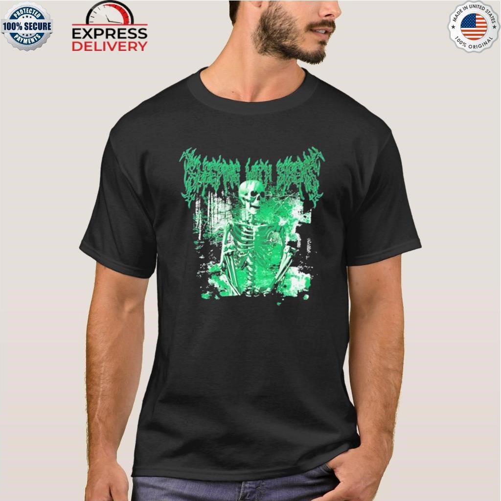 Sleeping With Sirens DV Metal Skeleton Forest Shirt