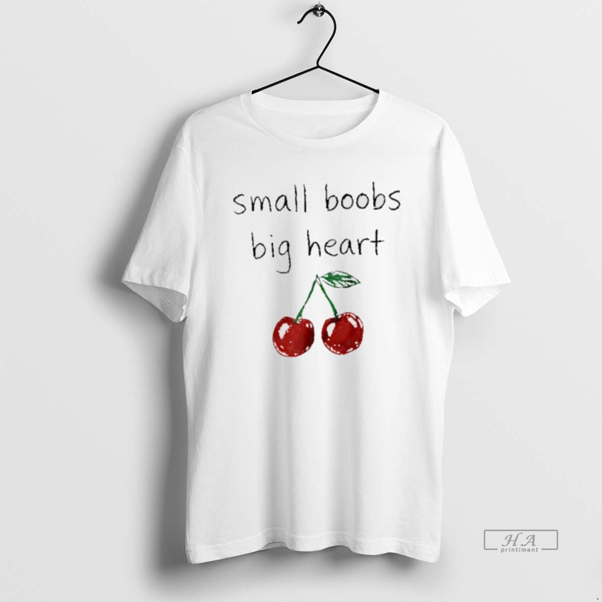 Official Small Boobs Big Heart Cherry T-Shirts, Hoodie, Sweatshirt | InkRitualCo.com