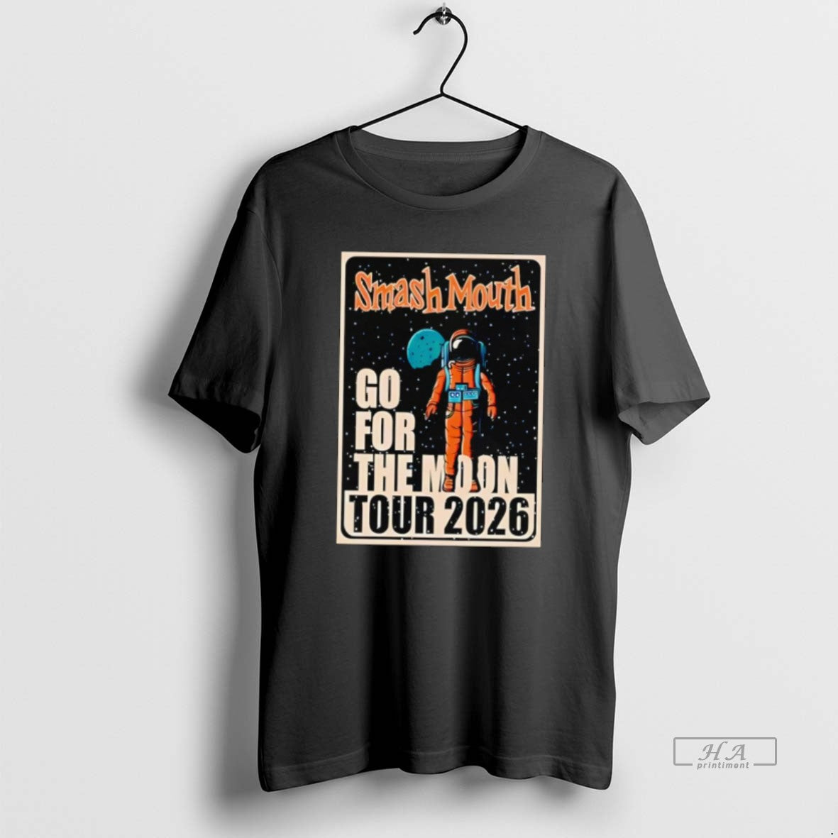 Official Smash Mouth Go For The Moon 2026 Shows Black T-Shirts, Hoodie, Sweatshirt | InkRitualCo.com