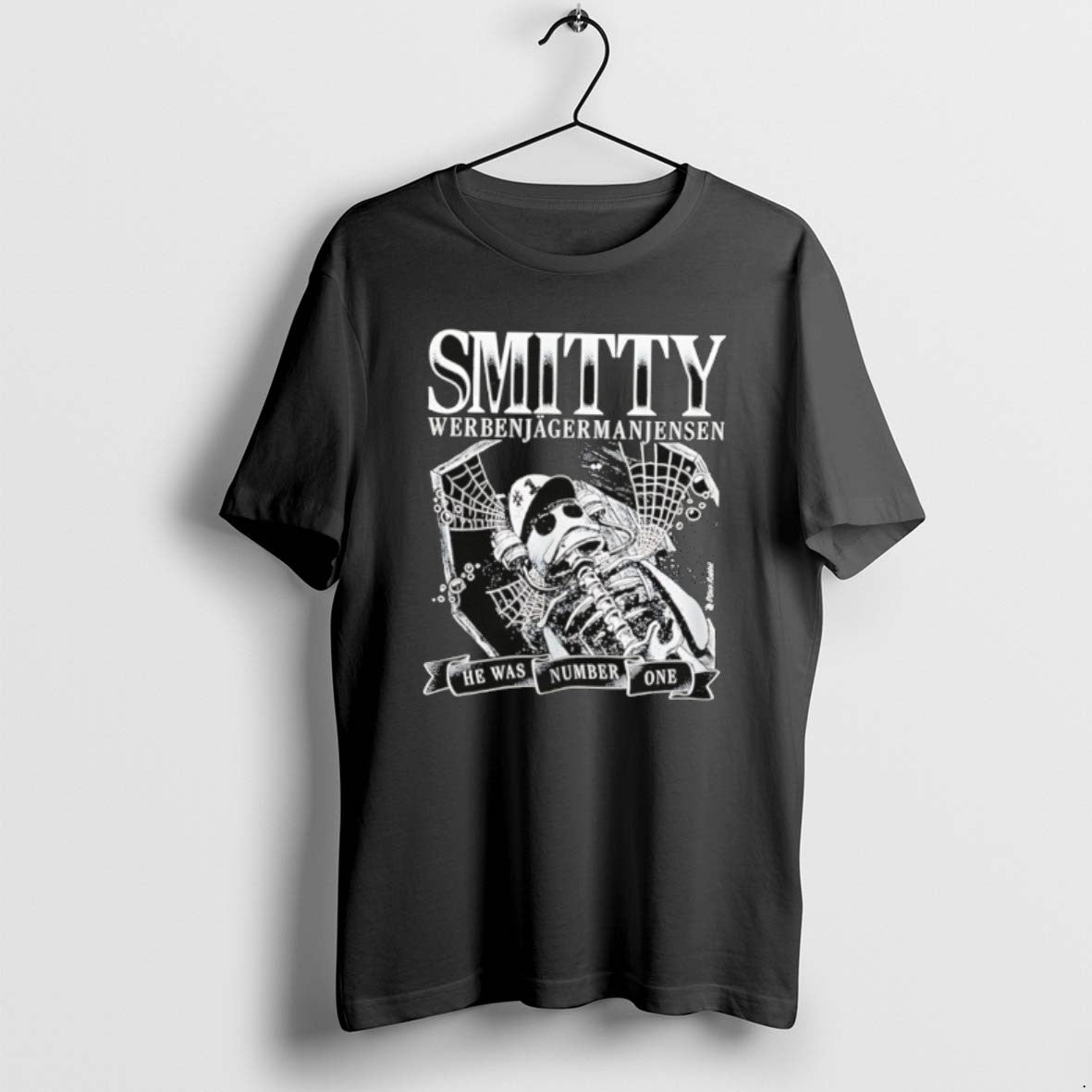 Official Smitty Werbenjagermanjensen He Was Number One Retro T-Shirts, Hoodie, Sweatshirt | InkRitualCo.com