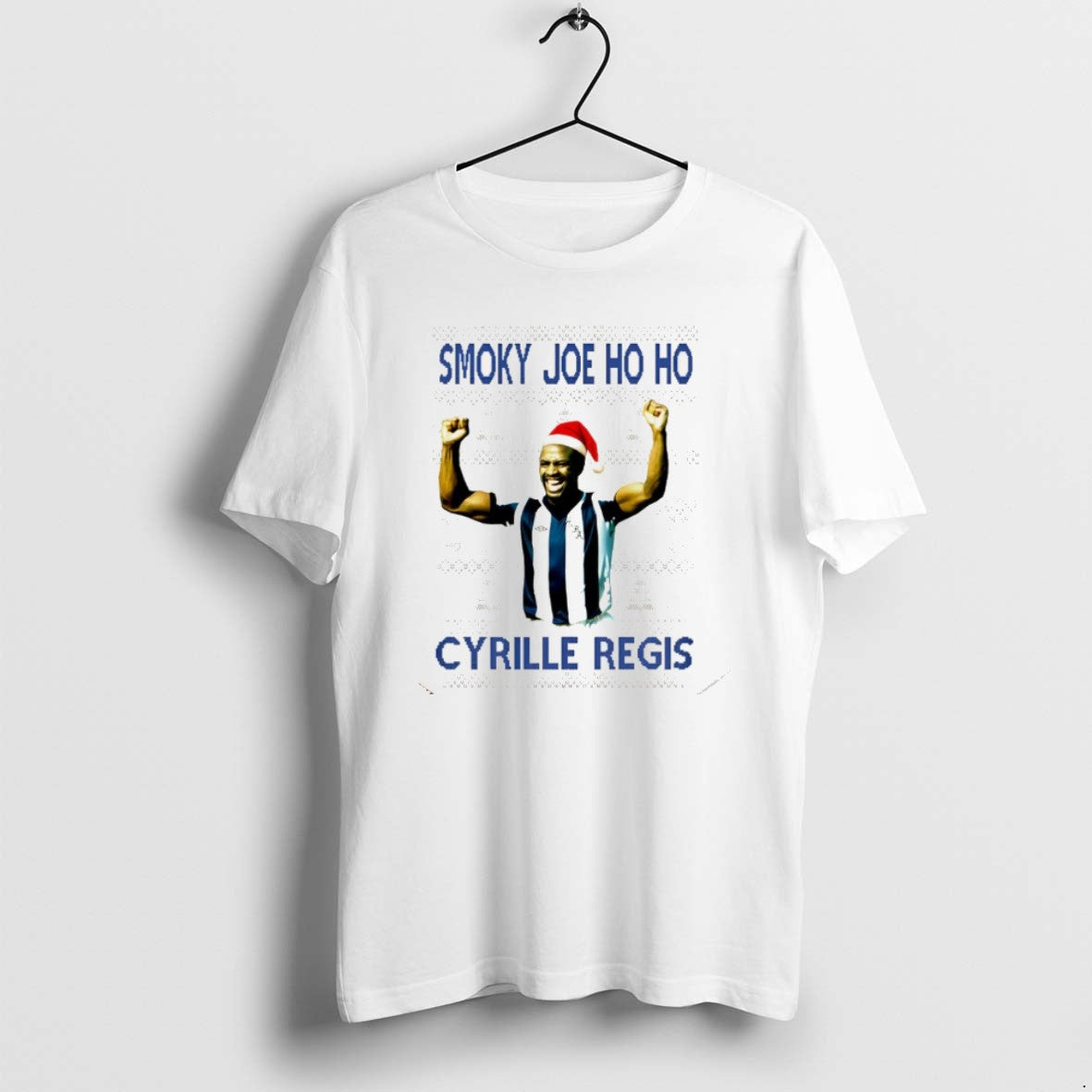 Official Smoky Joe Ho Ho Cyrille Regis West Brom Christmas Christmas T-Shirts, Hoodie, Sweatshirt | InkRitualCo.com