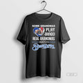 Official Some Grandmas Play Bingo Real Grandmas Watch Milwaukee Brewers Diamond Heart T-Shirts, Hoodie, Sweatshirt