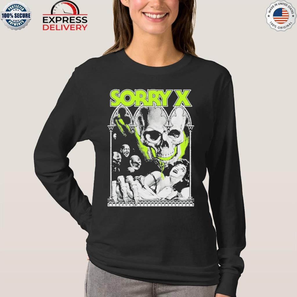 Sorry X Skull Shirt