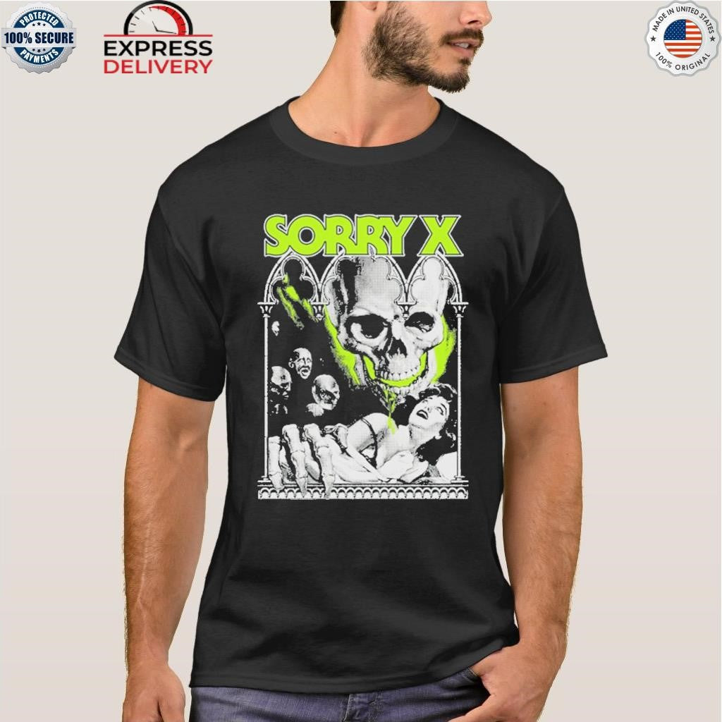 Sorry X Skull Shirt