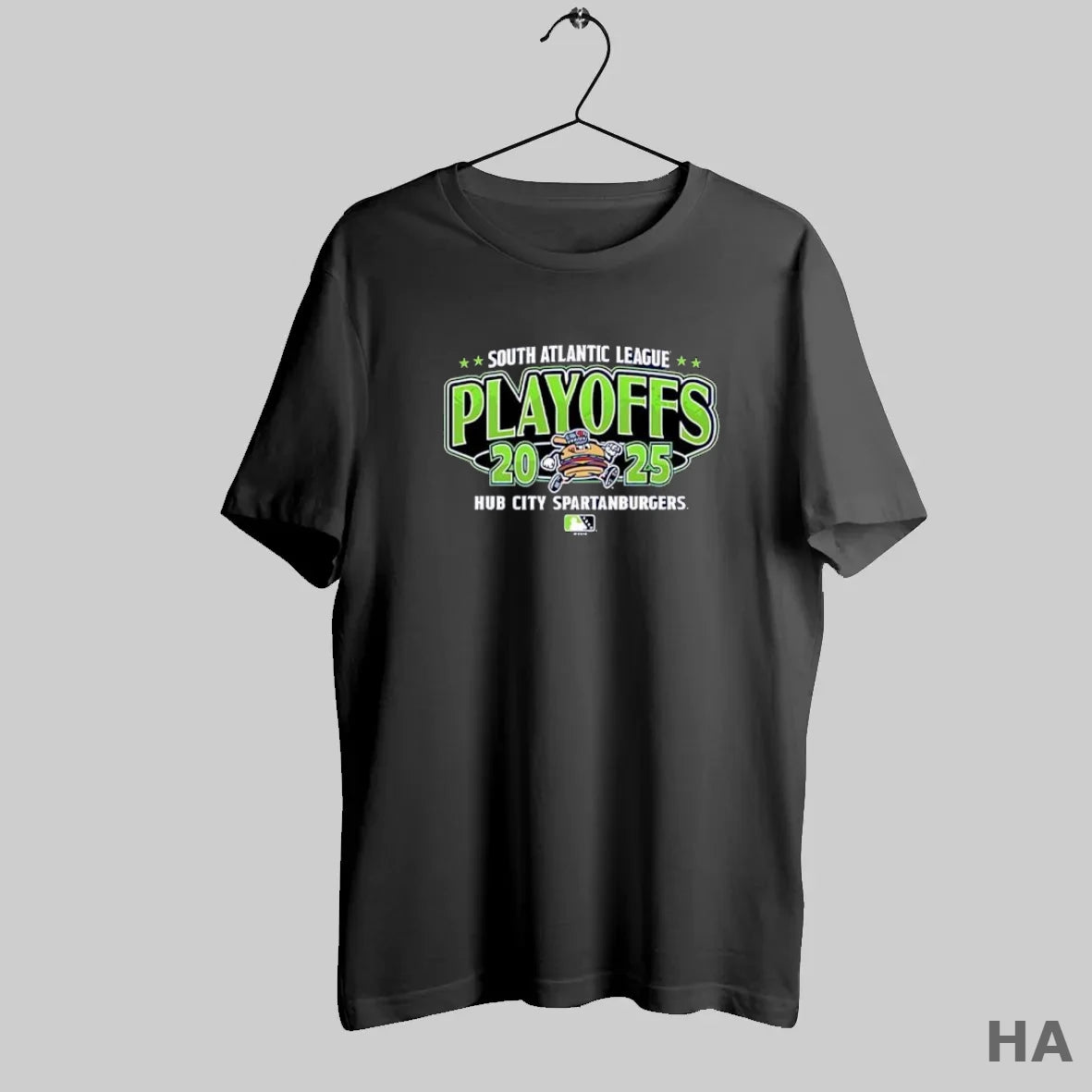 Official South Atlantic League Playoffs 2025 Hub City Spartanburgers Baseball T-Shirts, Hoodie, Sweatshirt | InkRitualCo.com