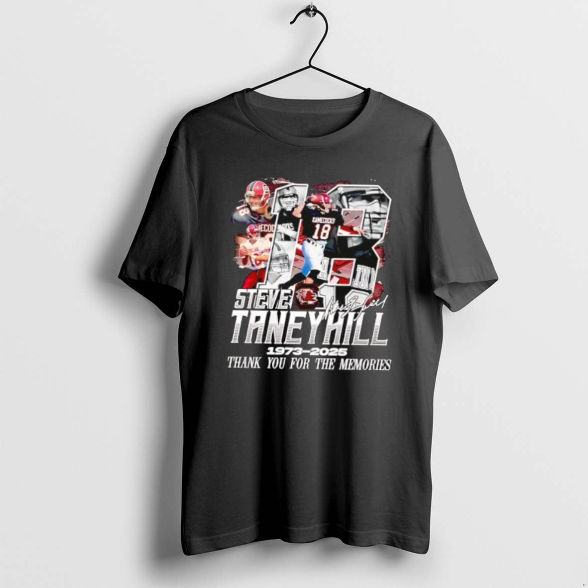 Official South Carolina Gamecocks Steve Taneyhill 1973 2025 T-Shirts, Hoodie, Sweatshirt | InkRitualCo.com