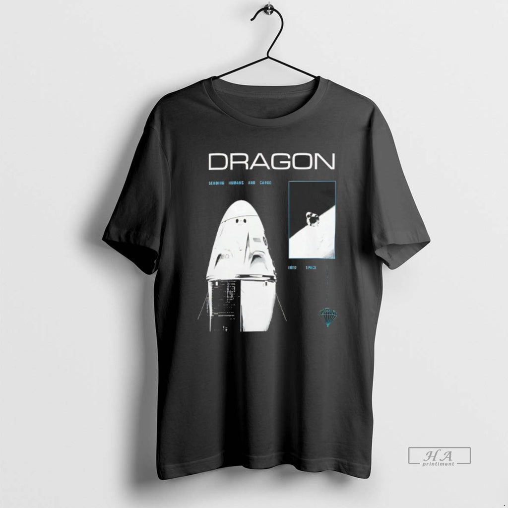 Official Spacex Dragon Vvintage T-Shirts, Hoodie, Sweatshirt | InkRitualCo.com