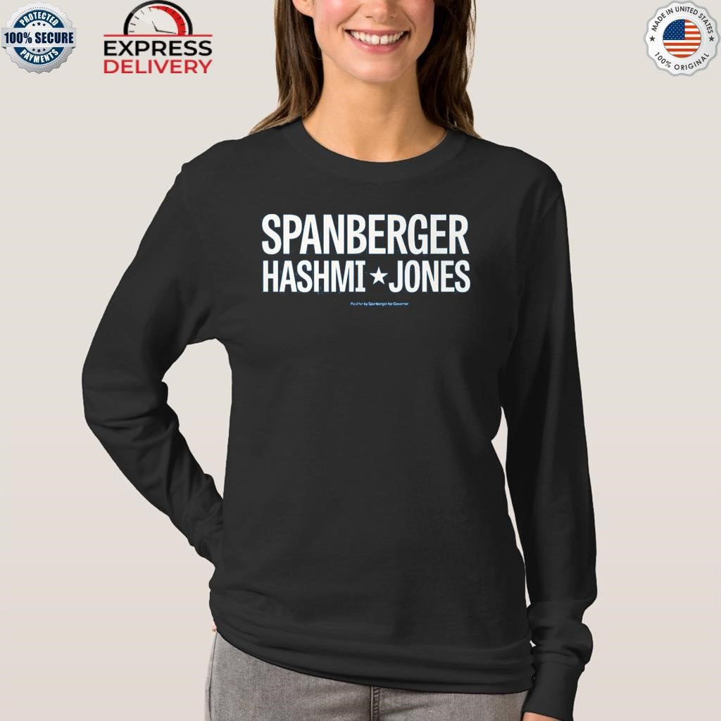 Spanberger Hashmi Jay Jones Logo Shirt