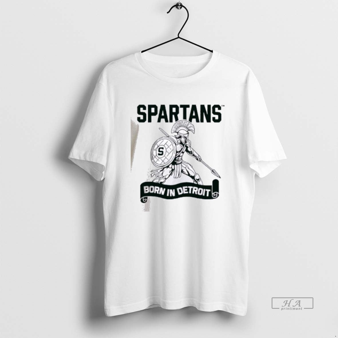 Official Spartans Born In Detroit T-Shirts, Hoodie, Sweatshirt | InkRitualCo.com
